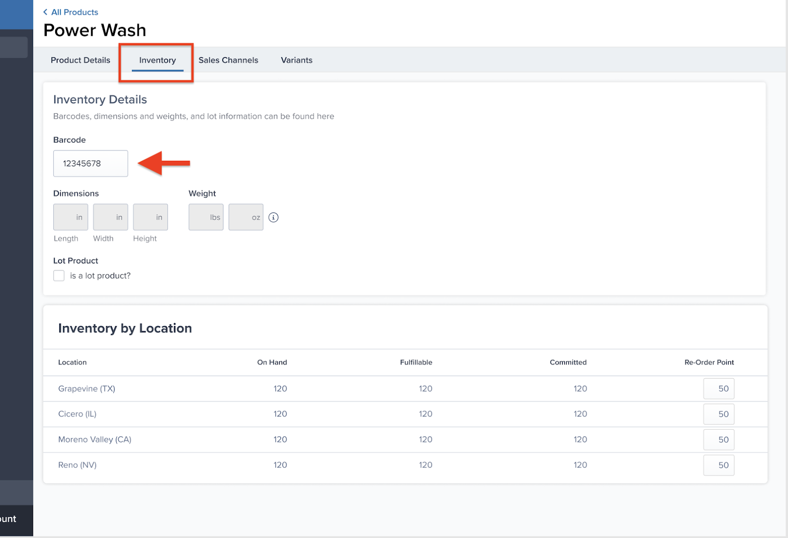 Add Barcodes in the Product Catalog