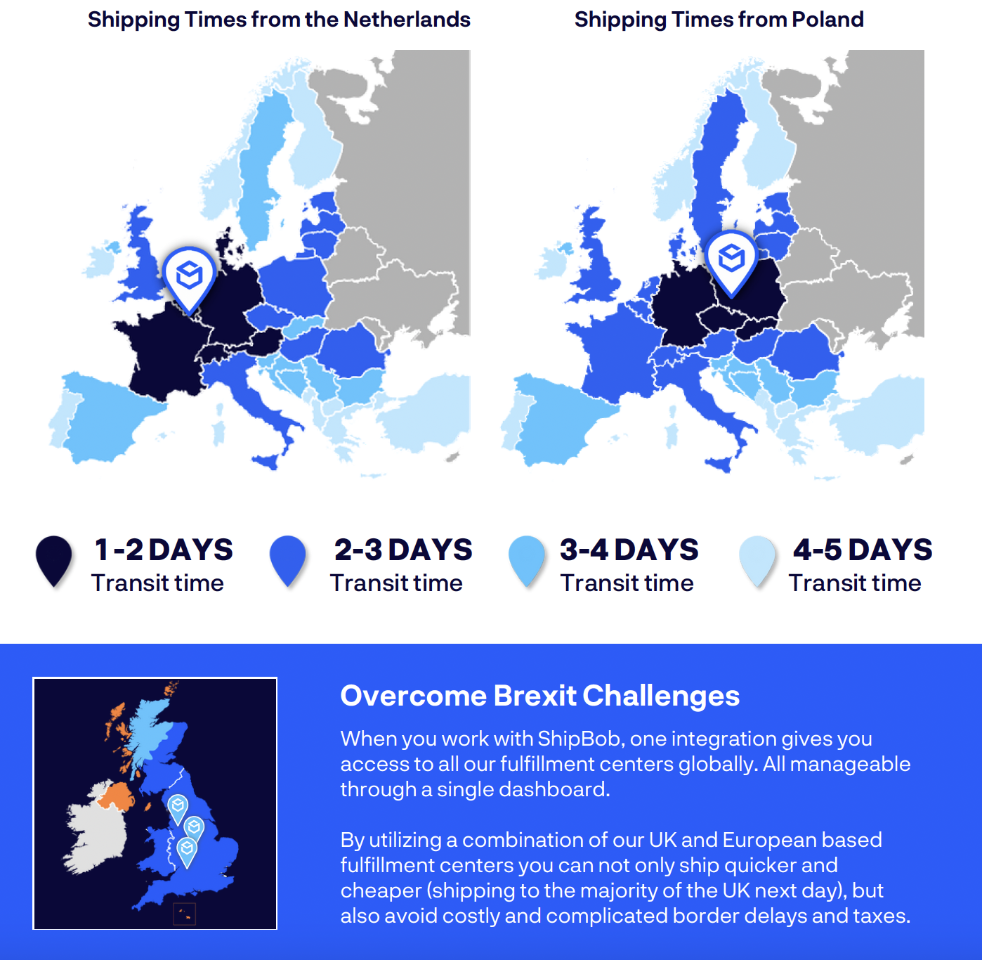 Ship Internationally With Same-Day & Next-Day Delivery