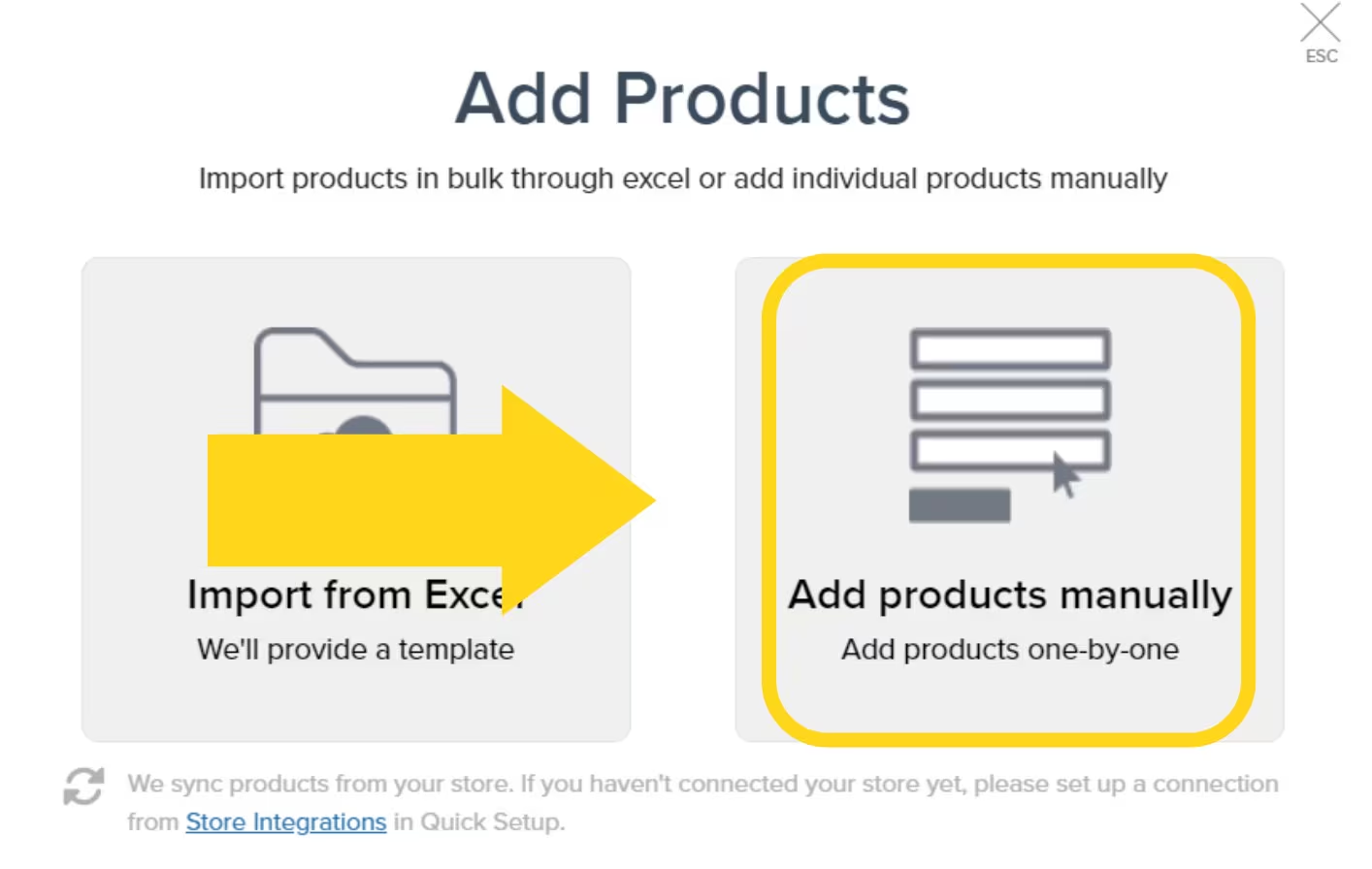 Adding Variants to Products