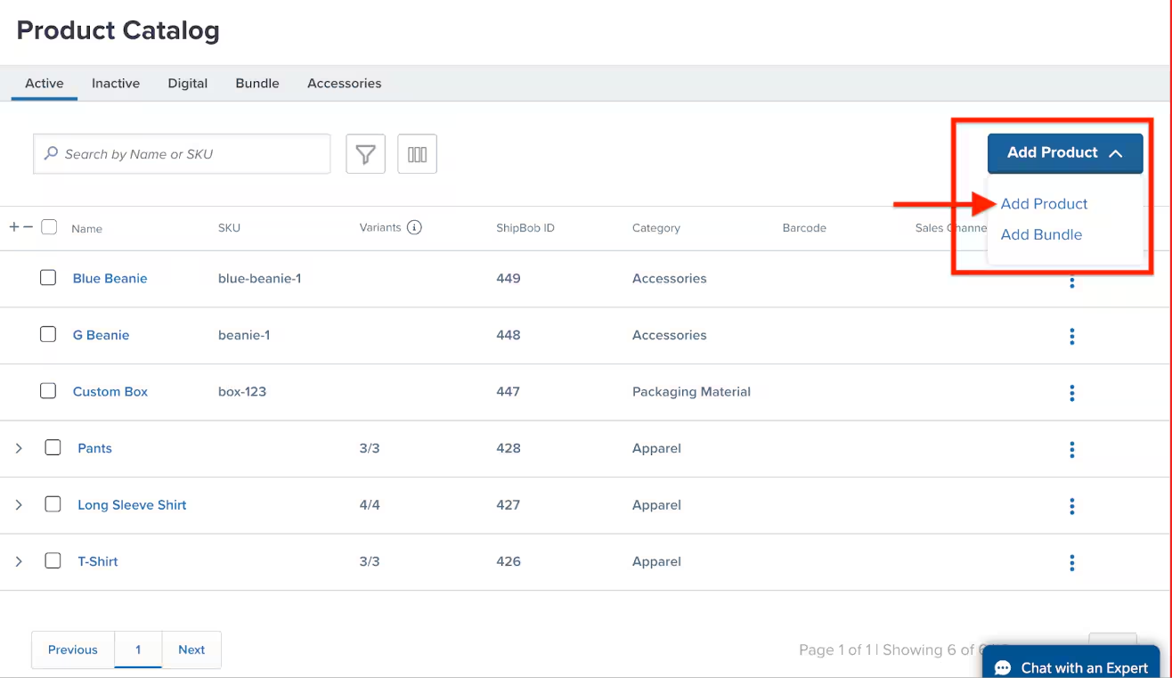 Adding Variants to Products